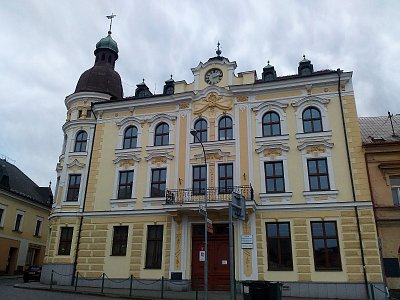 Náměstí v Ledči n.S.