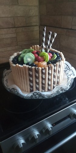 Ovocný dort pro snachu