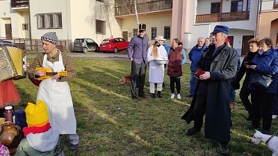 Kramářské písně zněly Smetanovým náměstím (Kdysi Koňský trh).