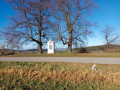 Výklenková kaplička u silnice