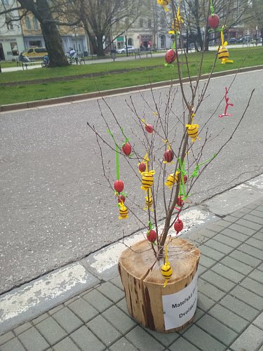 Všechny ozdoby byly vyráběny s láskou