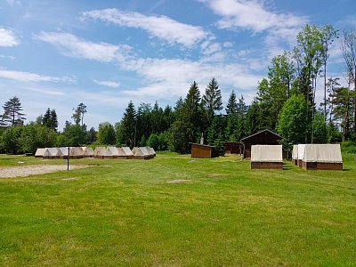 Tábor ve Zvůli připraven.