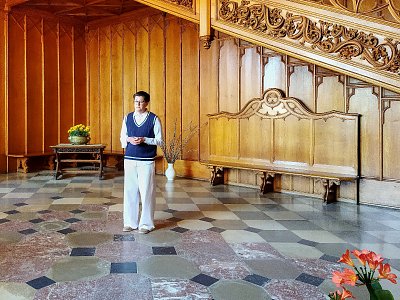 Naše skvělá průvodkyně