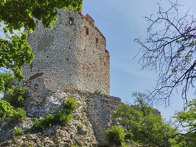A už jsme tady - hrad Děvičky
