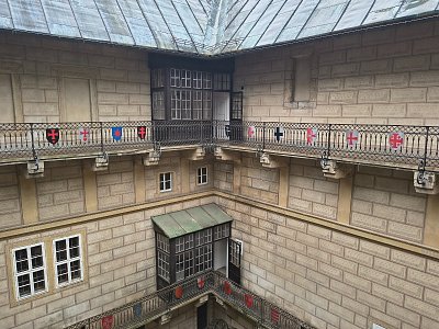 Z ochozu ve 2. patře