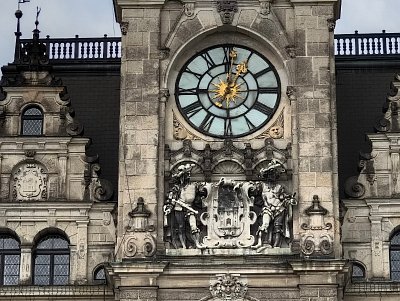 Liberec - detail z radnice