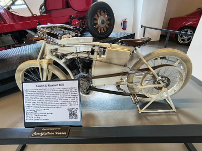 Motocykl, rok výroby 1906