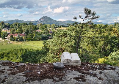 Výhled na horu Klíč