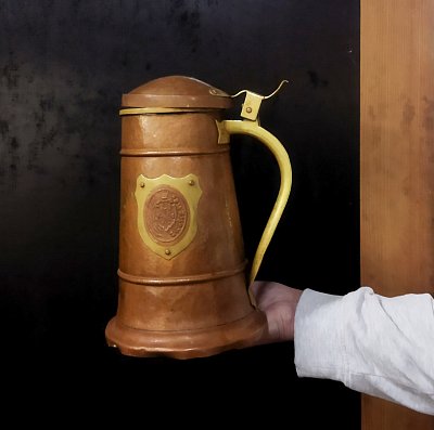 Korbel s pivem