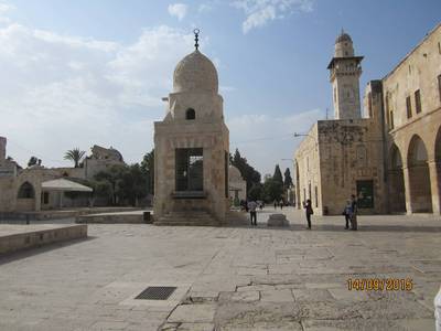 Prostranství na Chrámové hoře