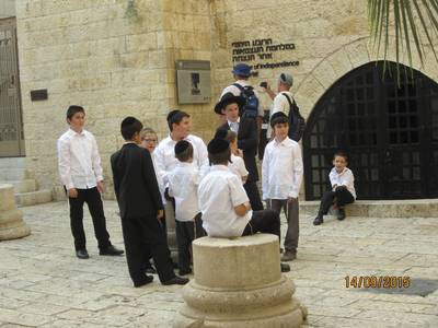 židovská část Jeruzaléma a její obyvatelé