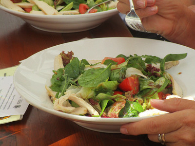 Králíci vybrali salát