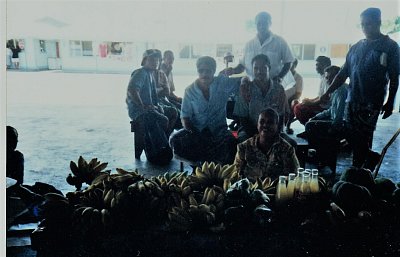 Samoa - tržiště v hlavním městě Apia