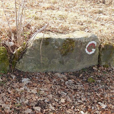 Kamenný odpočinek na Graselově stezce