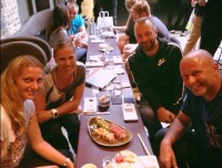 Petra Kvitová s trenérem na večeři