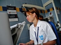 Příjemná a usměvavá lékařka