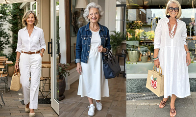 Patří k letním dnům bílá barva? Ano, kdy jindy než teď...