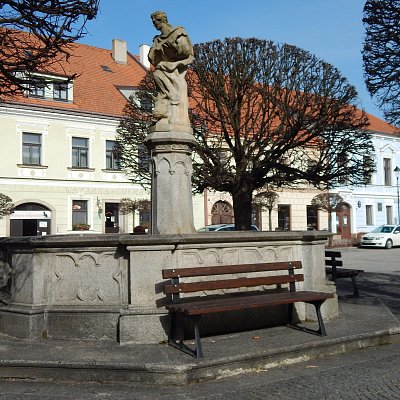 Nová Bystřice - náměstí