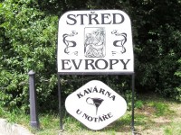 Střed Evropy v Havlíčkově Brodě