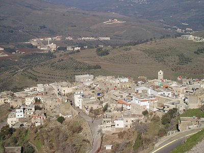 Pohled z Krak des Chevaliers