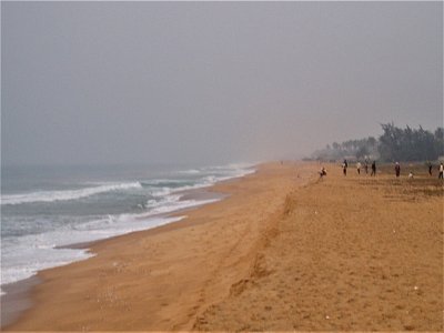 Benin - Guinejský záliv u Grand Popo