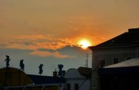 ZÁPAD SLUNCE NAD LANŠKROUNEM