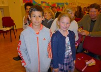 můj vnuk s vnučkou pan Magdaleny