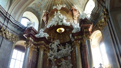 V Černé kapli kostela Nanebevzetí Panny Marie v Holešově