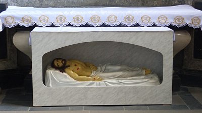 V Černé kapli kostela Nanebevzetí Panny Marie v Holešově