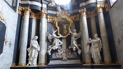 V Černé kapli kostela Nanebevzetí Panny Marie v Holešově