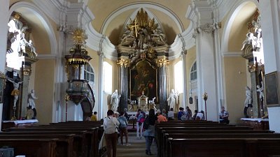 V kostele Nanebevzetí Panny Marie v Holešově