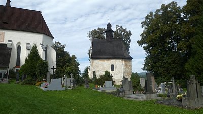 Starý hřbitov v Kašperských Horách
