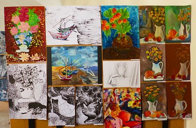 Jeden obrázek tu má vnučka Anička