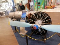 Cvičný motor Albatrosu