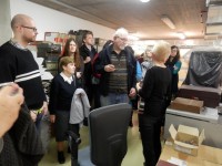 V depozitáři archivu