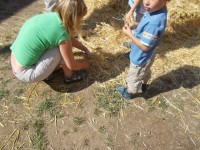 Příprava na slámování