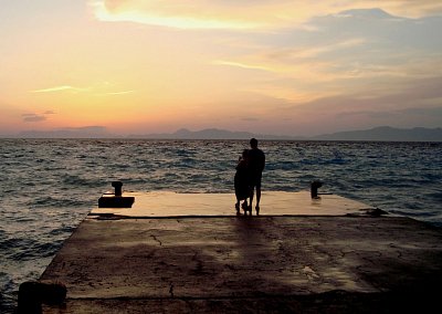 Rhodos, hlavní město. Milenci