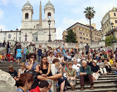 Jeden z ikonických symbolů Říma *