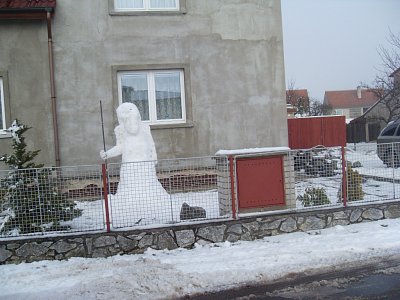 Zajímavé zimní výtvory