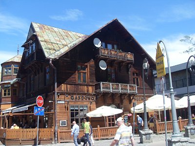 Dřevěné stavby v Zakopaném