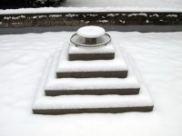 Líbil se mi zasněžený vodotrysk - tentokrát bez vody