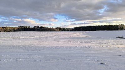 Když konečně na pět minut vykouklo sluníčko..