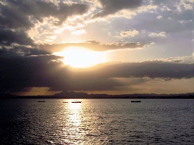 Tunis, večerní Hamammet.