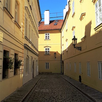 Ulice Hroznová na Kampě