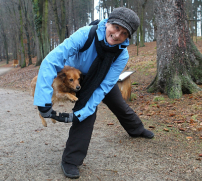 Cvičíme kde se dá.