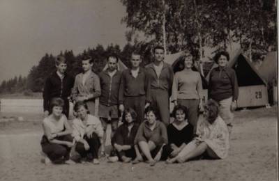 Naše parta vedoucích a instruktorů