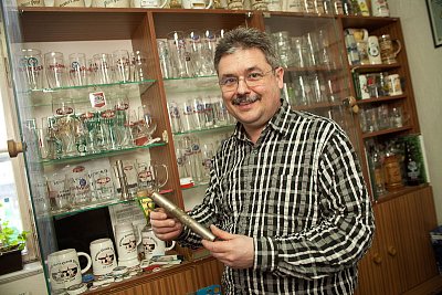 František Pinkava, sládek Pivovaru Herold Březnice FOTO: archiv F. Pinkavy