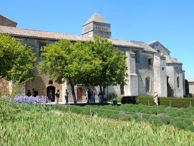 Zadní část kláštera