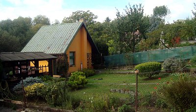 Podzimní zahrada nad Pokratickým potokem