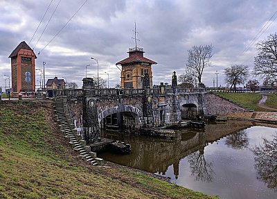 Historické zdymadlo v Hoříně *